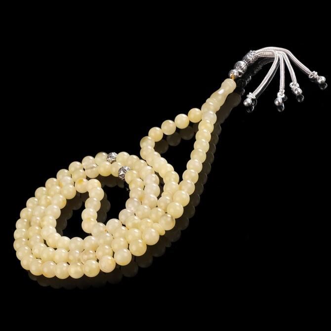 Kaliningrad Damla Kehribar Namaz Tesbihi - Tesbihcibaba