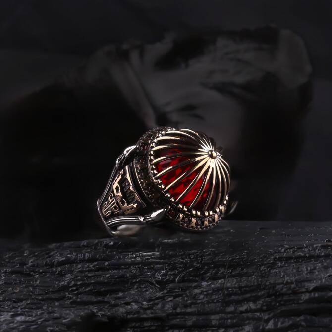 A'la Serisi-Ayasofya Model Gümüş Yüzük - Tesbihcibaba