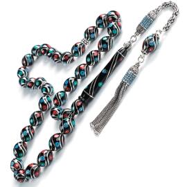 Anatolia Collection - Eşsiz Sarmal Erzurum Oltu Taşı Tesbih - 1