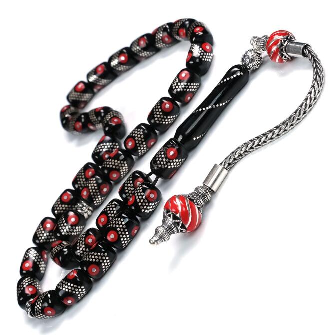 Anatolia Collection - Çeşmi Püskül Erzurum Oltu Taşı Tesbih - Tesbihcibaba