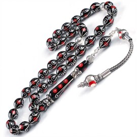 Anatolia Collection - Damla Desen Erzurum Oltu Taşı Tesbih - Tesbihcibaba
