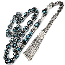 Anatolia Collection -Sarmal Erzurum Oltu Taşı Tesbih - 1