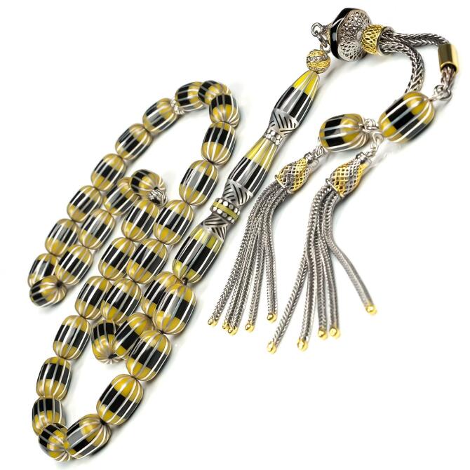 Anatolia Collection - Hardali Erzurum Oltu Taşı Tesbih - Tesbihcibaba