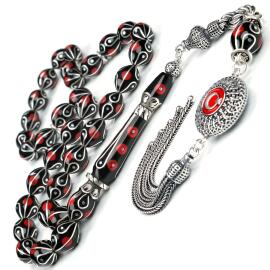 Anatolia Collection - Hilal Püskül Erzurum Oltu Taşı Tesbih - 1