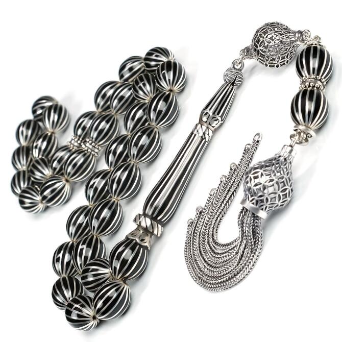 Anatolia Collection - Karpuz Yarma Erzurum Oltu Taşı Tesbih - Tesbihcibaba