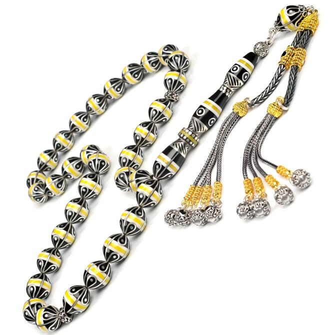 Anatolia Collection - Paşa Tasarım Erzurum Oltu Taşı Tesbih - Tesbihcibaba