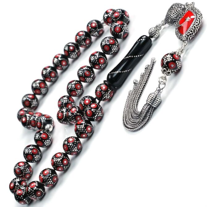 Anatolia Collection - Usta İşçilik Oltu Taşı Tesbih - Tesbihcibaba