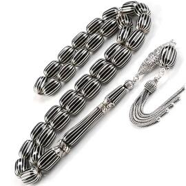 Anatolia Collection-Usta İşi Yarma Erzurum Oltu Taşı Tesbih - Tesbihcibaba