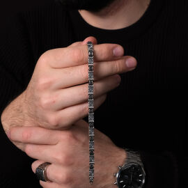 Argento Elite 'Prestige' Of Life Man Erkek Gümüş Bileklik - 1