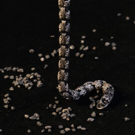 Argento Elite 'Prestige' Victory Knot Erkek Gümüş Bileklik - 3