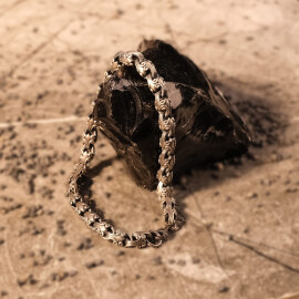 Argento Elite 'Prestige' Victory Knot Erkek Gümüş Bileklik - 4