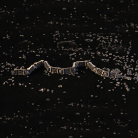 Argento Elite 'Prestige'Icon of Erkek Gümüş Bileklik - 4