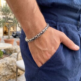 Radus 925 Ayar Gümüş Bileklik - 2