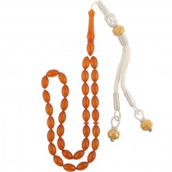 Arpa Kesim Osmanlı Zar Kehribar Tesbih - 4