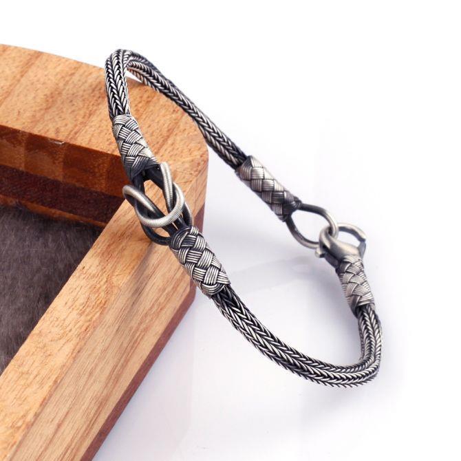 Aşk Düğümü Kazaziye El Örmesi Bileklik - Tesbihcibaba