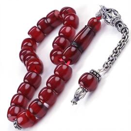 Ata Yadigari Vişne Osmanlı Kehribar Tesbih - 1