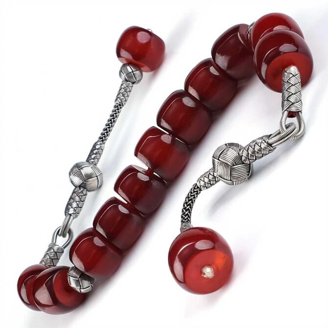 Atalardan Miras Zaza Osmanlı Kehribarı Tesbih - Tesbihcibaba