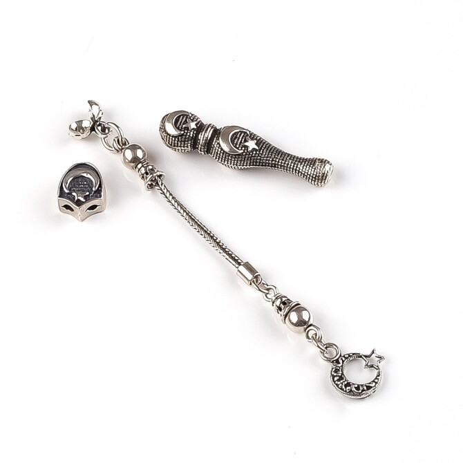 Ay Yıldız Model Tesbih Püskül ve İmame Takımı - Tesbihcibaba