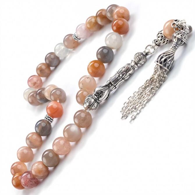 Aytaşı Renk Karması Doğal Taş Tesbih - Tesbihcibaba