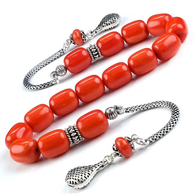 Baba Atölye Tasarımı Sıkma Zaza Kehribar Tesbih - Tesbihcibaba