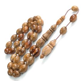 Baba Atölyeden Damarlı Öd Ağacı Tesbih - 1