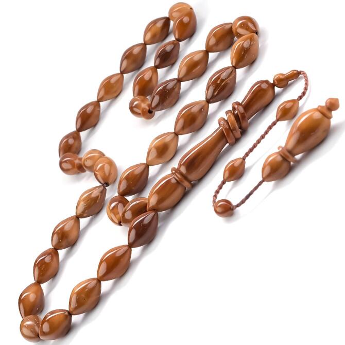 Baba Atölyeden Halkalı İmame Arpa Kesim Kuka Tesbih - Tesbihcibaba