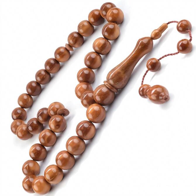 Baba Atölyeden İri Boy Misket Kuka Tesbih - Tesbihcibaba