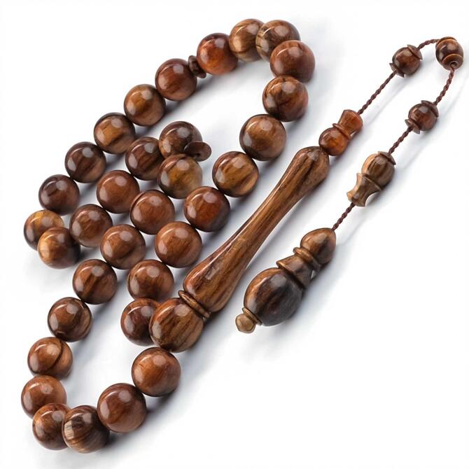 Baba Atölyeden Misket Öd Ağacı Tesbih - Tesbihcibaba