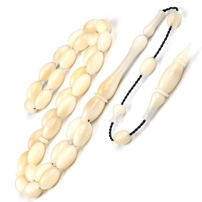 Baba Atölyeden Usta İşi Arpa Kesim Narçıl Tesbih - Tesbihcibaba