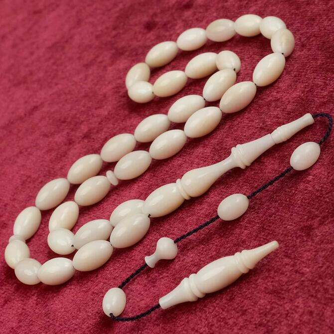 Baba Atölyeden Usta İşi İmza İmame Narçıl Ağacı Tesbih - Tesbihcibaba