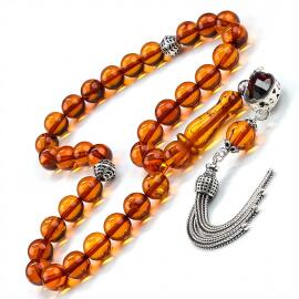 Bal Damla Özel Renk Has Kehribar Tesbih - Tesbihcibaba