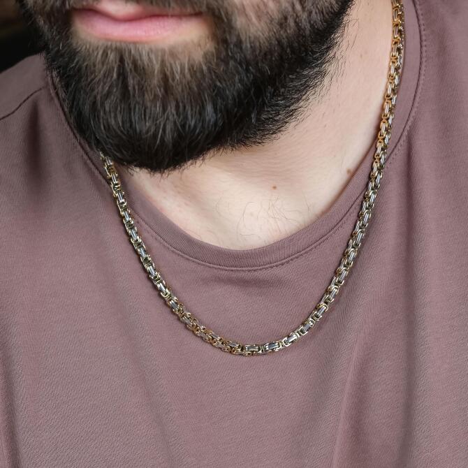 Bilye Sarım 316L Çelik Kolye - Tesbihcibaba