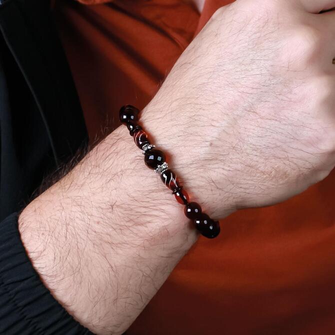 Bracklet Amber -Eşsiz Tasarımıyla Damla Kehribar Bileklik - Tesbihcibaba