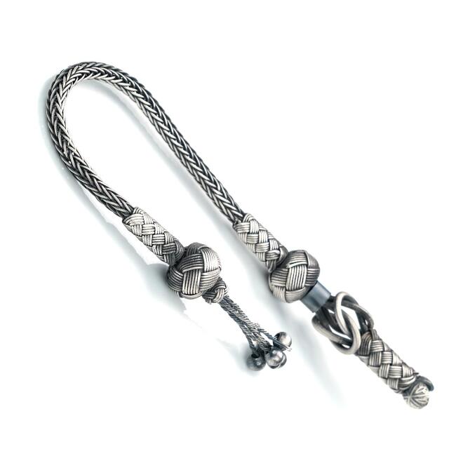 Çay Çiçeği Soft Tasarım El Örmesi Kazaz Tesbih Püskülü - Tesbihcibaba