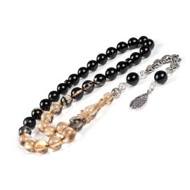 Diyarbakır Süzmesi Serçe Boy Sıkma Kehribar Tesbih - 2