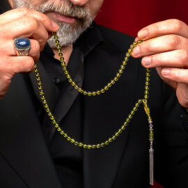 Dua Taneleri Karayip Kehribarı Namaz Tesbih - 1