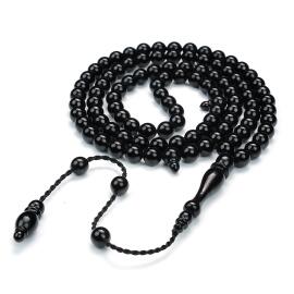 Dua Taneleri Mini Habbeli Erzurum Oltu Taşı Tesbih - 2