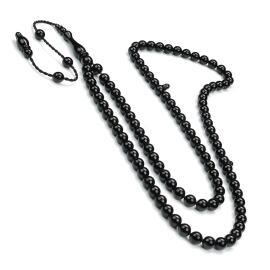 Dua Taneleri Mini Habbeli Erzurum Oltu Taşı Tesbih - 3