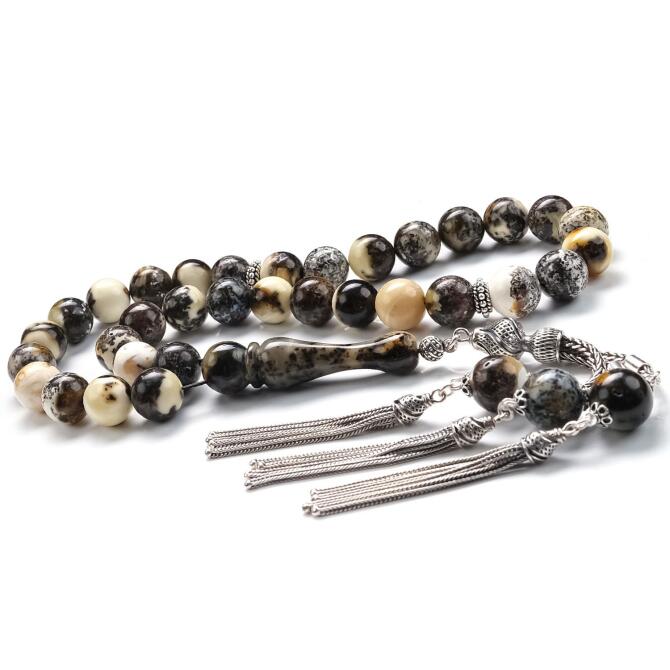 Dünyada Tek-Koleksiyonluk Dalmaçyalı Damla Kehribar Tesbih - Tesbihcibaba