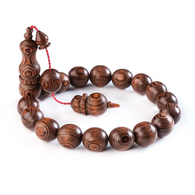 Efe Collection Kafur Ağacı Brown Wood Tesbih - Tesbihcibaba