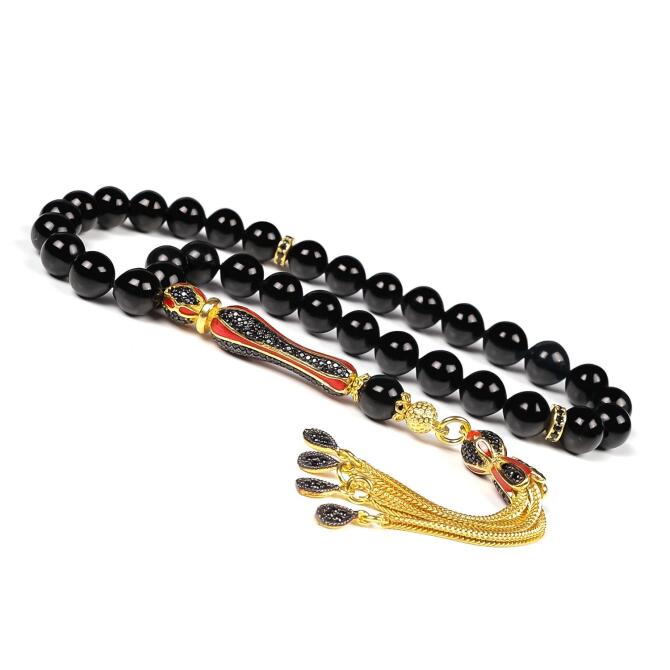 Efsane Tasarım Zirkon İşçilikli Erzurum Oltu Tesbih - Tesbihcibaba