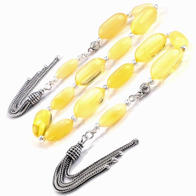 Ehli Pir Hareli Damla Kehribar Zaza Tesbih - Tesbihcibaba