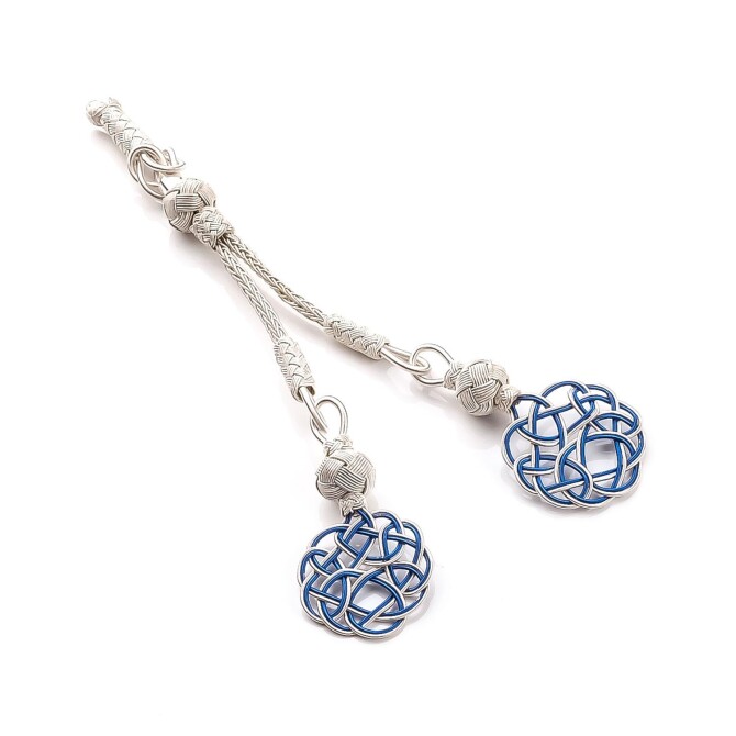 El Örmesi Çiftli Şems Model Kazaz Tesbih Püskülü - Tesbihcibaba