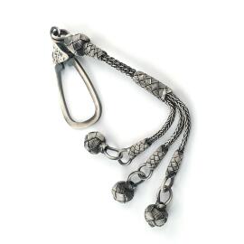 El Örmesi Kazaz 1000 Ayar Gümüş Anahtarlık - 1