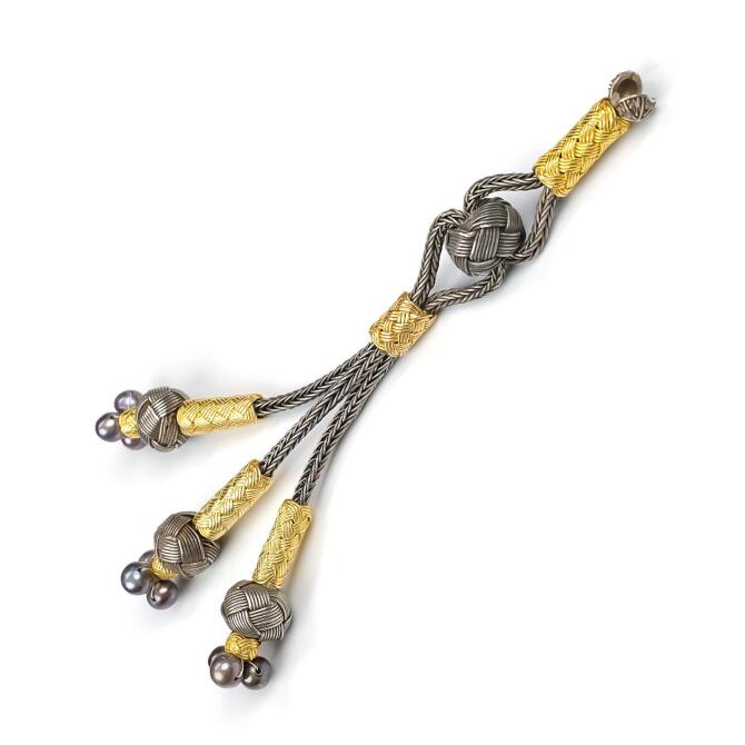 El Örmesi Üçlü Kazaz Tesbih Püskülü - Tesbihcibaba