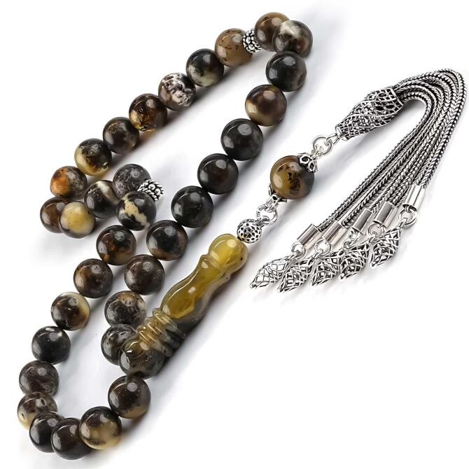 Eşsiz Eser Tamamen Doğla Yapıdam Damla Kehribar Tesbih - Tesbihcibaba