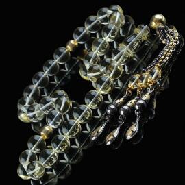 Expert Colection Su Damla Kehribar Tesbih - Tesbihcibaba