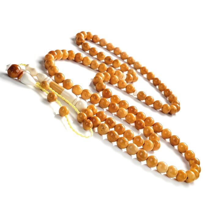 Fildişi İmame 99'lu Kuka Namaz Tesbihi - Tesbihcibaba