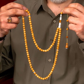 Fildişi İmame 99'lu Kuka Namaz Tesbihi - 1