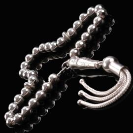 Finger Collection 3 Parmak Misket 925 Ayar Gümüş Tesbih - 2